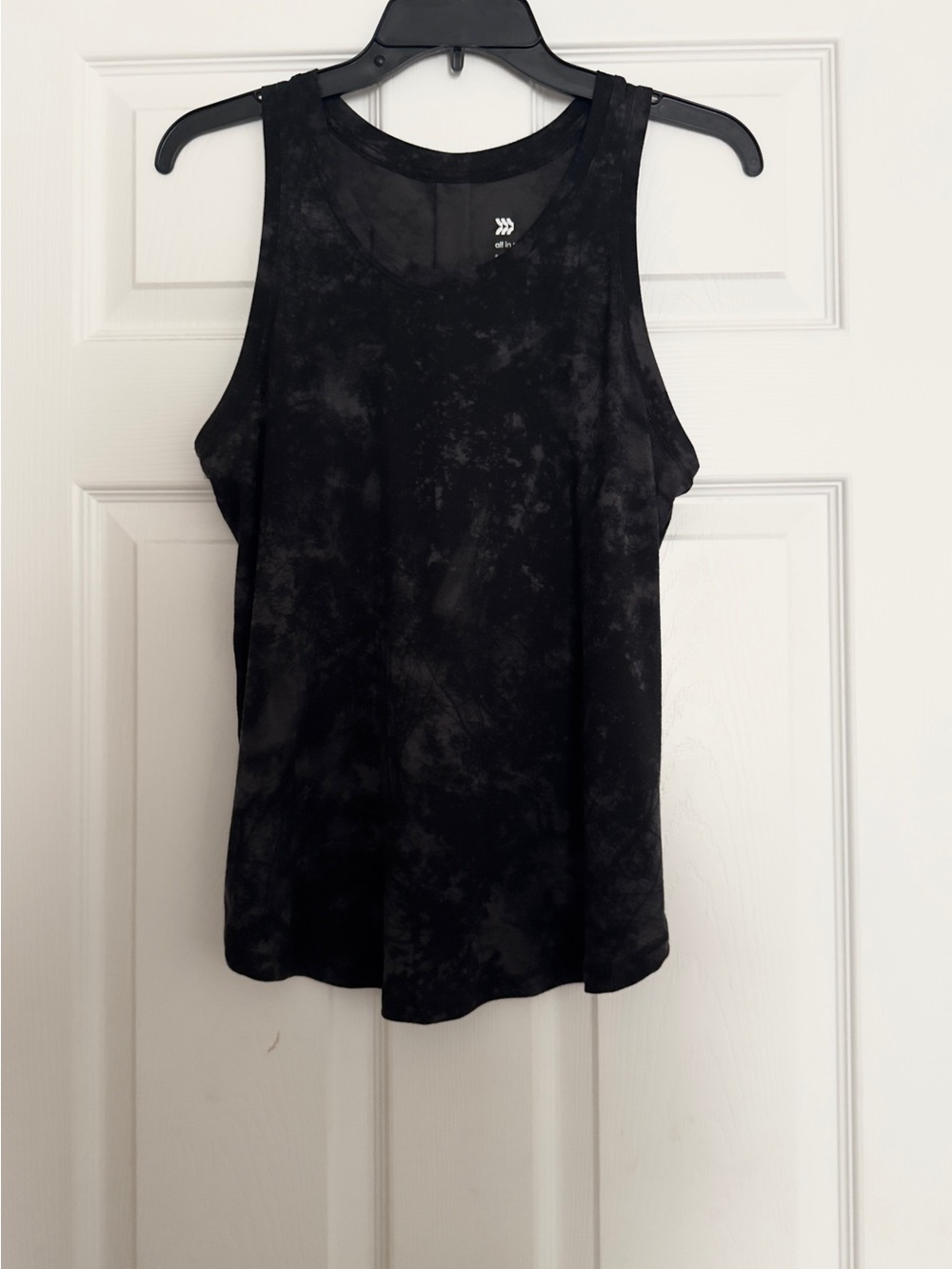 NWOT All In Motion Women's Black & Gray Tank Top - Performance Style Size S